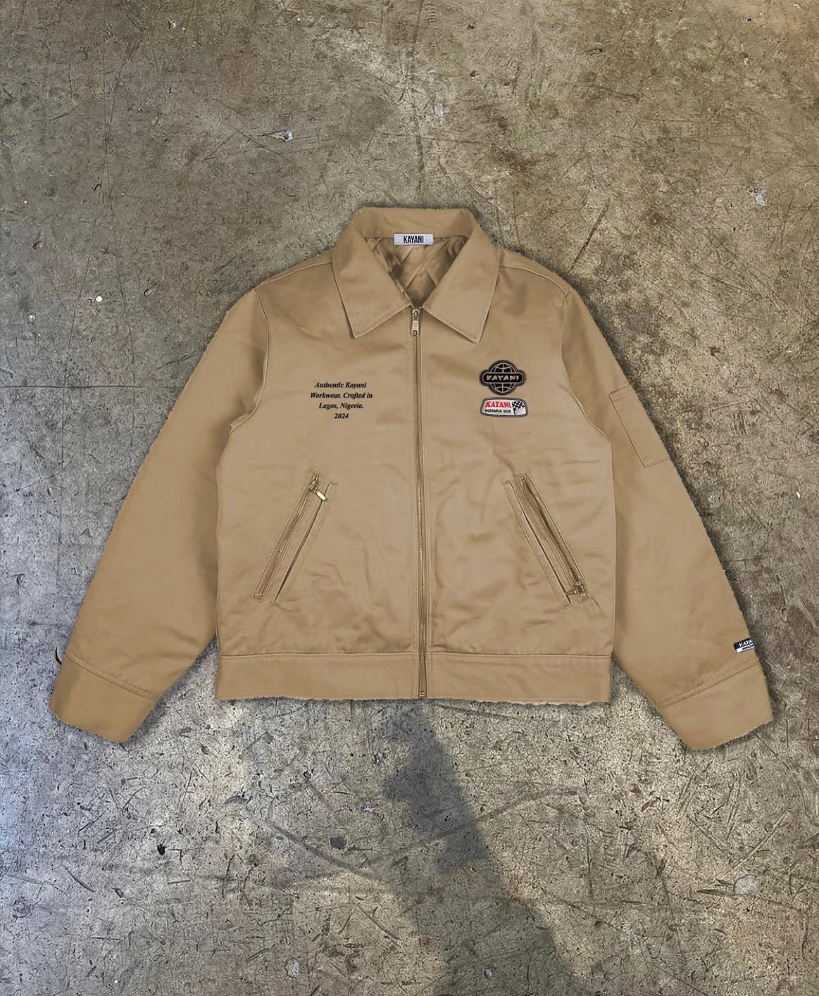 QUILTED WORKWEAR JACKET