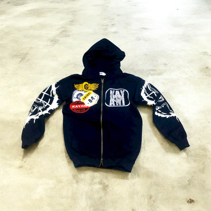BIKER HOODIE