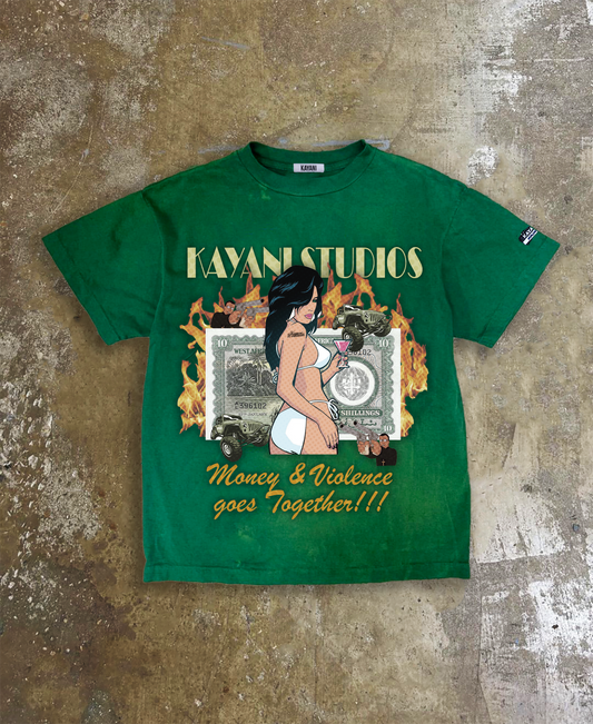 MONEY + VIOLENCE GRAPHIC TEE