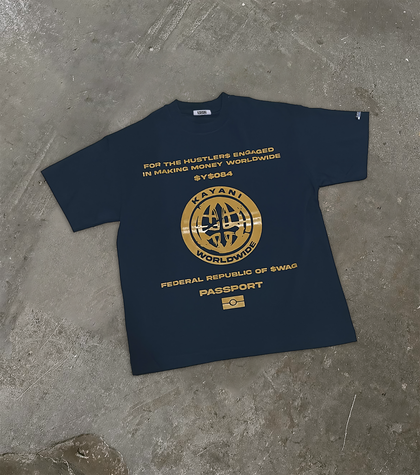FEDERAL REPUBLIC OF $WAG PASSPORT TEE