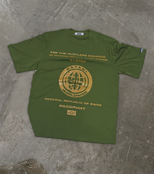 FEDERAL REPUBLIC OF $WAG PASSPORT TEE
