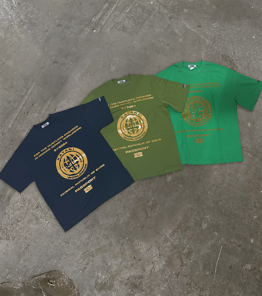 FEDERAL REPUBLIC OF $WAG PASSPORT TEE